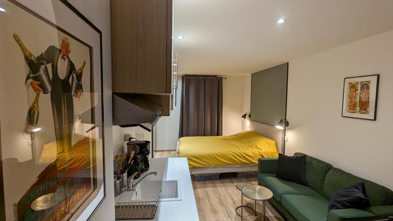 Le Petit Meslier, 15 Min Cathedrale - Old Town Appartement Reims Buitenkant foto