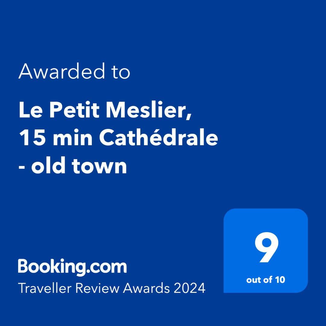Le Petit Meslier, 15 Min Cathedrale - Old Town Appartement Reims Buitenkant foto